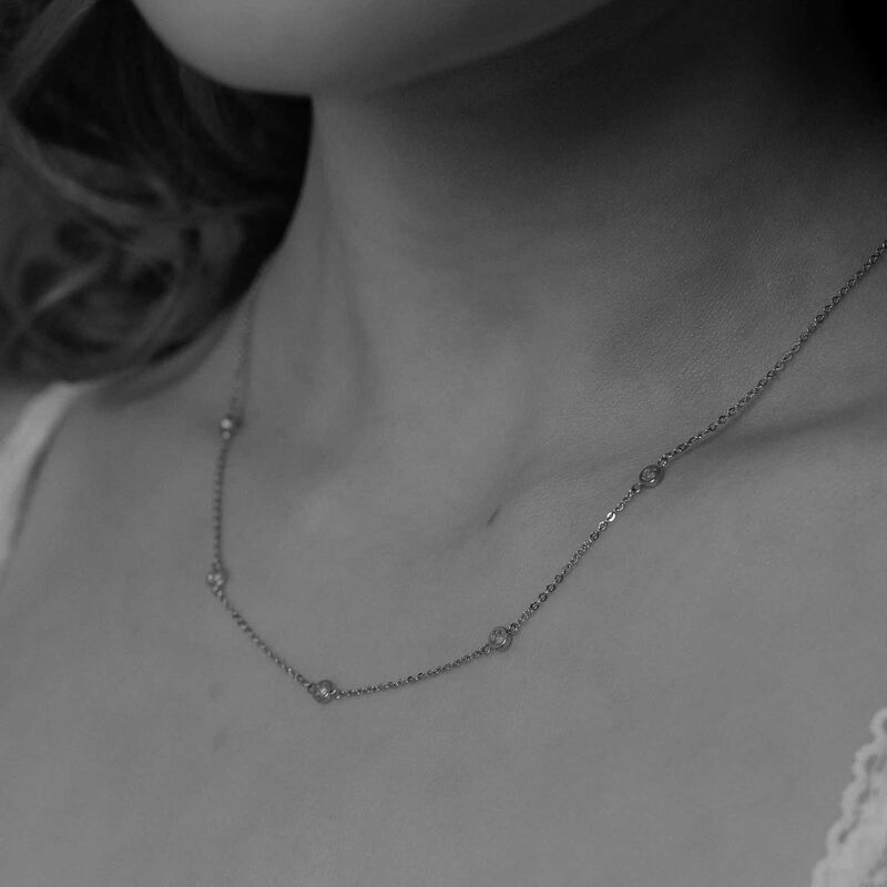 Silk & Steel Solstice Necklace image number 1